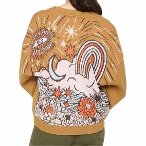 Spiritual Gangster Golden Hour Delaney Cardigan Sweater